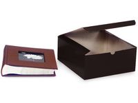 BLACK GLOSS Gift Boxes 8 x 8 x 3.5"100% Recycled Gloss Tint - 1 Pc Box (1 unit, 100 pack per unit.)