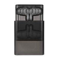 Ear Plugs for Sleeping, Reusable Noise Cancelling Earplugs for Swimming, Snoring, Shooting, Concerts and Airplane with High Fidelity Filter, Hearing Protection - 2 Pairs (Small & Medium) (Gray)