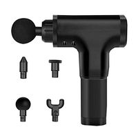 Massage Gun - Handheld Deep Muscle Massager - Professional Personal Massage Machine Rechargeable Massage Device with 4 Heads