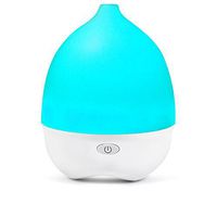 Essential Oil Diffuser, 70ml Aroma Essential Oil Cool Mist Humidifier with Adjustable Mist Mode,Waterless Auto Shut-off and 7 Color LED Lights Changing for Home Office Baby USB Plug, white