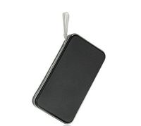 CD Storage Holder Bag of Plastic 80 Disc CD DVD Holder Storage Cover Case Organizer Wallet Bag Album (black)