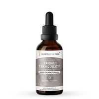 Secrets Of The Tribe - Tribal Tranquility, Nerve Calming Formula, Herbal Supplement Blend Drops Alcohol Liquid Extract (2 fl oz)