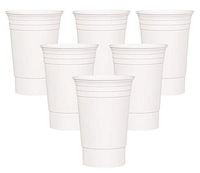 The Cup 16oz Reusable Cup (white, 6)