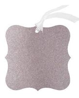 48pack Novelty Frame Silver Glitter Christmas Wedding Holiday Birthday Party Favor Gift Decoration Labeling Note Tags