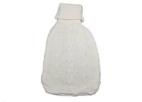 Hot Water Bottle Cover - Various Designs Available! (White)