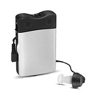 Earup Personal Pocket Hearing Aids Amplifier for Adults Seniors with Earbuds Small Sound Device Battery Voice Enhancer for Phone Conversation, TV