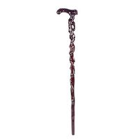 Freedom Personalized Carving Wooden Cane, Birthday Gift/Walking for The Elderly/Stable and Durable/Non-Slip/9322cm