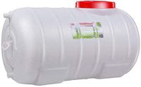 Water tank Anti-aging Outdoor Water Storage Tower Horizontal Round Water Storage Tank Household Food Grade Plastic Bucket And Lid With Faucet Thickened water tank with faucet