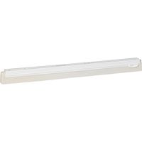 Vikan 77735 Foam Rubber Double Squeegee Replacement Blade, 20", White