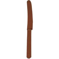 Amscan Chocolate Brown Mid Weight Knives