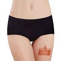 EvaWear - Tampon Replacement - Premium Quality - High Absorbent - Menstrual Period Panty, Boyshort S