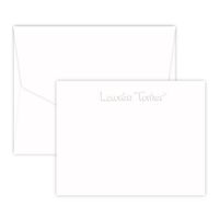 Personalized Paper Sculpture Card (White)