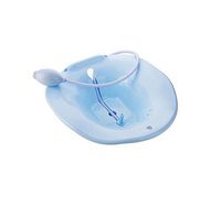 JFGUOYA Sitz Bath Over-The-Toilet Perineal Soaking Bath with Flusher, for Hemorrhoidal Relief, Pregnant Women,The Elderly, Post-Episiotomy Patients,Blue