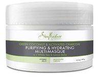 SheaMoisture Green Coconut & Activated Charcoal Mutli-Masque 3.5oz, pack of 1