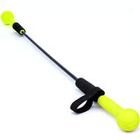 QuickPlay Swing Target Stick | Baseball & Softball Hitting Trainer (54") with Dual Heads and Foam Shock Absorbing Grips | Target Batting Training Aid
