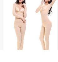 H.coosy practical;cozy beauty salon QS caffeine waist short-sleeved long pants body sculpture clothing autumn and winter body suits color M