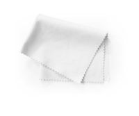 White - Microfiber Cloth - 7" x 6"