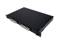 Fiber Patch Panel, 24 Port, Multimode LC Duplex, 1U