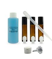 Grand Parfums Perfume Oil Set- Eros for Men Type by V'ersace Oil Set With Roller Bottles and Tools to Fill the Bottles