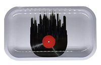 Rolling Tray Metal 10.5x6.5 (Record City)