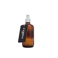 Apothecary Amber Glass Mist Bottle with Metal Aluminum Mist Nozzle