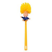 Toilet Brush Donald Trump Original Trump Toilet Brush Set The Presidential Novelty Gift (Toilet Brushe & Holder) (YELLOW)