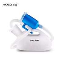 OOCOME Male Urine Bottle Portable Urinal for Men Reusable Pee Bottle Thicken Men's Potty 2000 ml 45.2" Long Tube with Lid