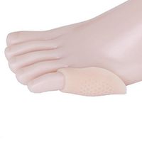 HEALLILY 1 Pair Bunion Corrector Gel Toe Stretcher Separator for Hallux Valgus Hammer Toe Pink Toe