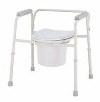 MERITS 3-In-1 Commode Deluxe With Arms 16 to 22" (#C311-4, Sold Per Box)