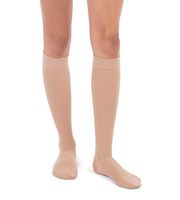 Jomi Compression, Unisex, Knee High Stockings Collection, 20-30mmHg Surgical Weight Closed Toe 220 (Large, Beige)