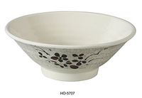 Yanco HO-5707 Honda Soup Bowl, 24 oz Capacity, 2.75" Height, 7.25" Diameter, Melamine, Pack of 24