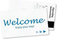 Hotel Room MAGNETIC STRIPE KEYCARD"PKG OF 500"