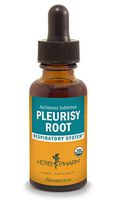 Herb Pharm Certified Organic Pleurisy Root Liquid Extract for Respiratory System Support - 1 Ounce