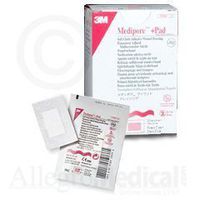 3M Medipore +Pad Soft Cloth Adhesive Wound Dressing - 2" x 2-3/4" - - Box of 50