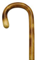 Ladies Light Nose Crook Cane Scorched Chestnut  -Affordable Gift! Item #DHAR-9015600