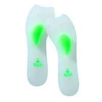 Pair of Insoles with Raised Metatarsal Foot Pads