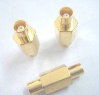 RF coaxial coax adapter MCX female to MCX female connector