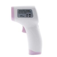 Wlcome Forehead Thermometer, Accurate Digital Thermometer 丨Digital Infrared Non-Contact Forehead Instant Read Thermometer Temperature Meter for Baby Kids Adults Indoor Outdoor Light Purple