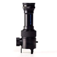 Magnifier 50X with LED Lights with Scale Microscope Jewelry Amber Identification Coin Stamp Magnifier, Black