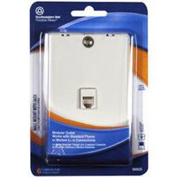 Phone Wall Jack White