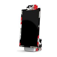 MightySkins Skin Compatible with Facebook Portal+ - Red Camo | Protective, Durable, and Unique Vinyl Decal wrap Cover | Easy to Apply, Remove, and Change Styles | Made in The USA