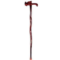 Freedom Engraving Faucet Wooden Cane, Handmade/Non-Slip/Will Not be Deformed/Grip Comfortable/255.590 cm