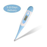 Digital Thermometer,Medical Thermometer for Armpit Oral Accurate & Fast Reading LCD Temperature Meter for Baby Children Adult (Blue)
