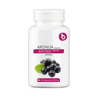 Bobica's PREMIUM European Organic Aronia Berry (Chokeberry) Capsules | 500 mg | 90 Vcaps® | Antioxidant Superfood, Anti-inflammatory, Immunity | Non- GMO Free, Gluten Free, Soy Free| For Vegetarians |