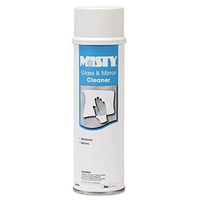 Misty 1001447 Glass & Mirror Cleaner W/ammonia, 19oz Aerosol, 12/carton