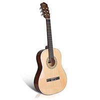 Beginner 30" Classical Acoustic Guitar  6 String Junior Linden Wood Traditional Guitar w/ Wooden Fretboard, Case Bag, Strap, Tuner, Nylon Strings, Picks, Great for Beginner, Children  Pyle PGACLS30