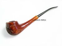 Exclusive Pear Wood Churchwarden Pipe Handcrafted Tobacco Smoking Pipe Long Lady Pipe "VERSAILLES"
