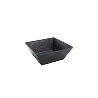 American Metalcraft FSMEL117 Bowls, 11.7" Length x 11.7" Width, Black
