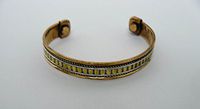 Copper Bracelet With Fitted Therapy Magnets