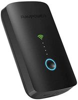 RAVPower FileHub Plus, Dual Band Wireless Travel Router, USB Port, SD Card Slot, 6000mAh External Battery Pack - RP-WD03